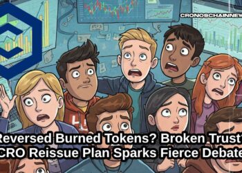Reversed Burned Tokens, Broken Trust? CRO Reissue Plan Sparks Fierce Debate