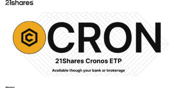 21Shares’ CRO ETP Marks Major Milestone for Cronos in Traditional Finance